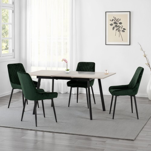 Avery extending dining table - extending,