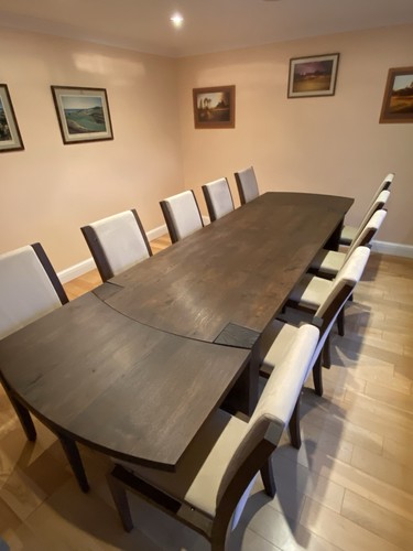 Yask solid oak dining - oak, table