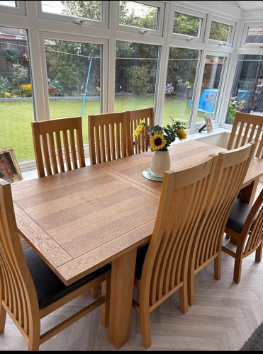 Next extendable dining table - extendable,