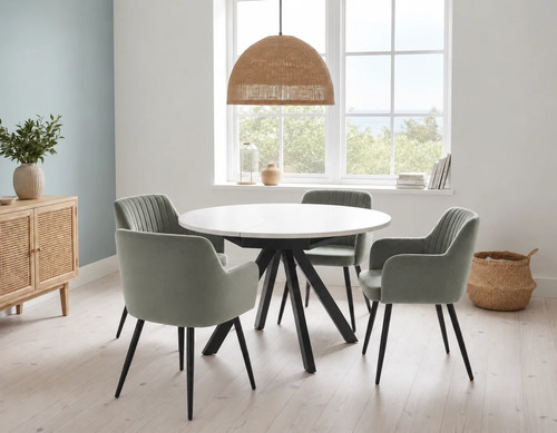Harley extendable dining table - extendable,