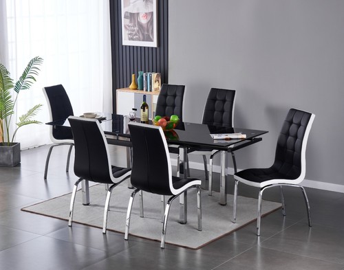Dining table set extending - table,