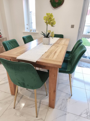 Large solid oak extendable - solid,