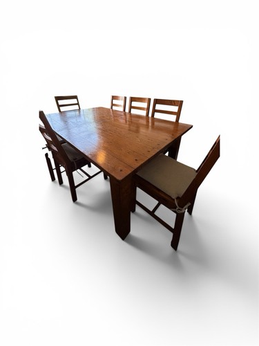Brown medium wood extending - brown,