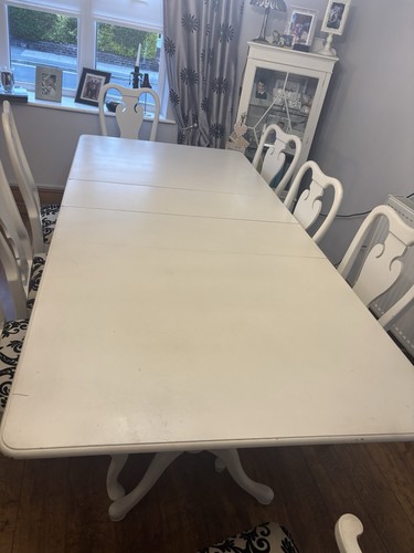 Shabby chic dining table - shabby,