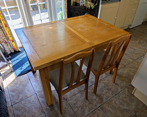 Solid oak extending - oak,