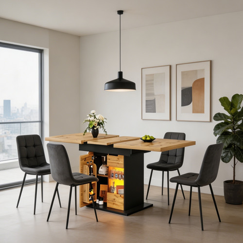 Extendable dining table - extendable,