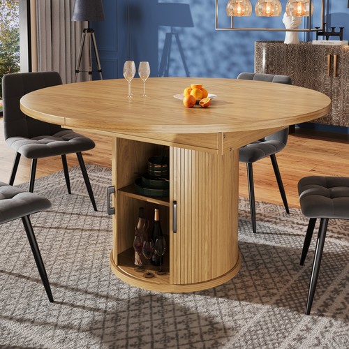 Extendable dining table - dining, &