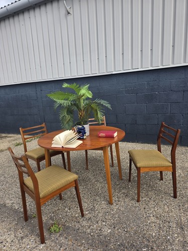 Mid century circular drop - mid, flap