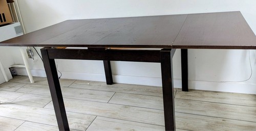Used ikea black extendable - ikea,