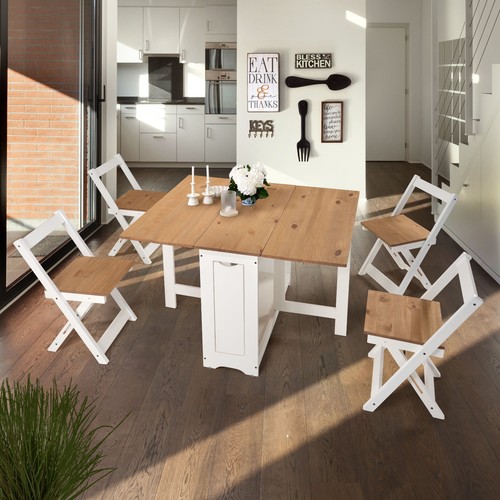 Santos drop leaf dining - leaf, table