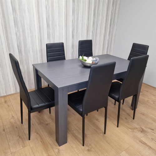 Dining table and chairs - dining,