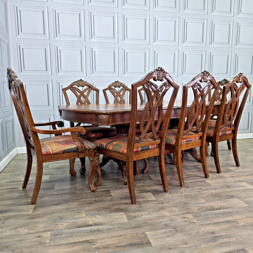 Vintage dining table 8 - &,