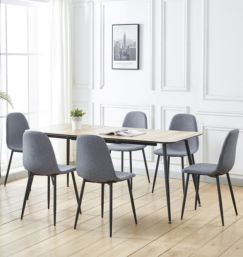 Dining set large extending - set,,