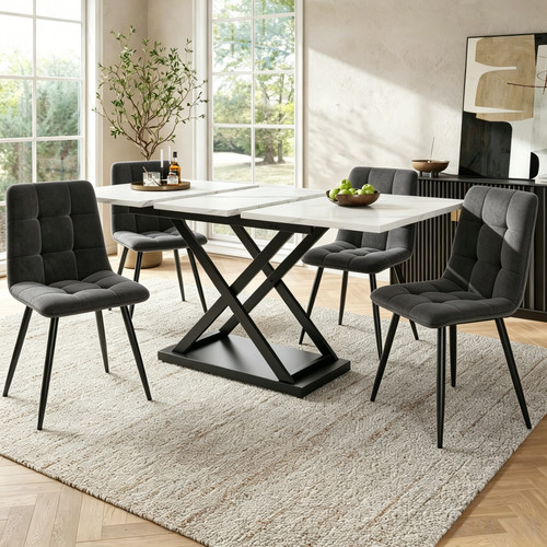 Dining table grey - &, velvet
