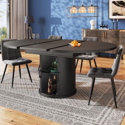 Extendable dining table - table, 4