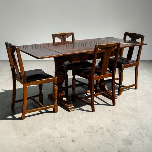 Extending draw leaf table 4 - leaf,