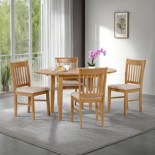 Oxford round extending dining - oxford,