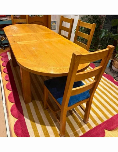 Solid oak wood - solid,
