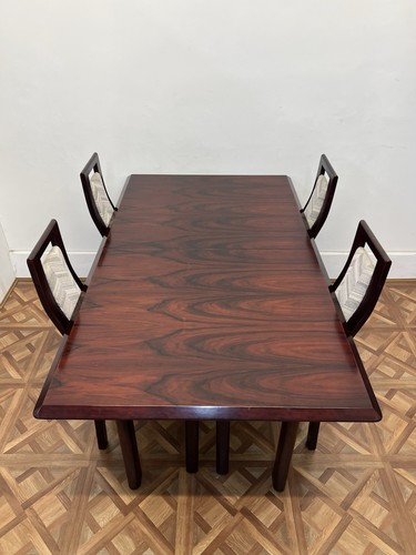Vintage rosewood dining table - vintage,