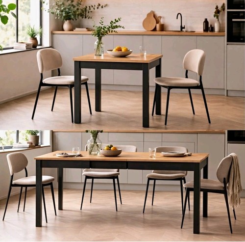 Extendable dining table - extendable,