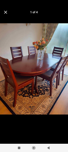 Extending dining table - table, and
