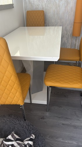 Dining table and - and, chairs