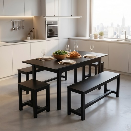 Extendable dining table 2 - dining, &