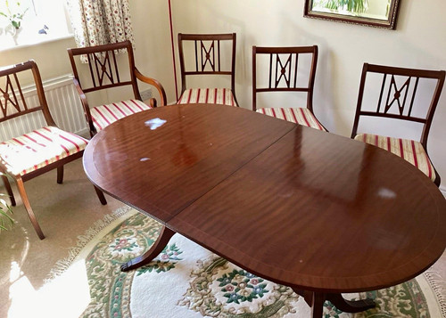 Oval medium wood extending - oval,