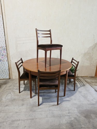 Vintage plan teak - g, dining
