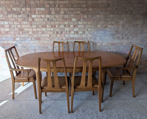 Mid century nathan teak - century,